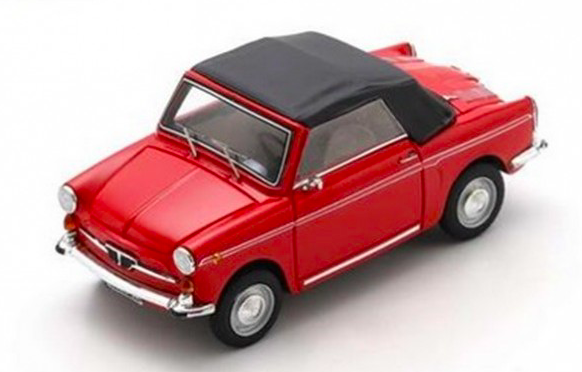 AUTOBIANCHI Cabriolet Eden Roc 1964/5 Rouge - SCHUCO 1/43