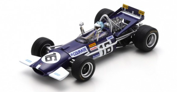 BRABHAM BT26A N°16 5ème GP Angleterre 1969 - SPARK 1/43