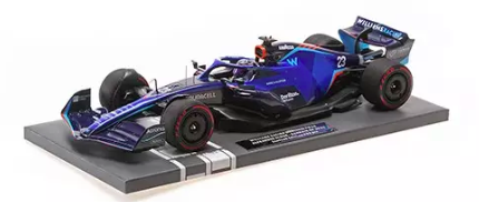 Williams Mercedes FW44 23 Alexander Albon F1 Grand Prix de Bahrain 2022 - Minichamps 1/18