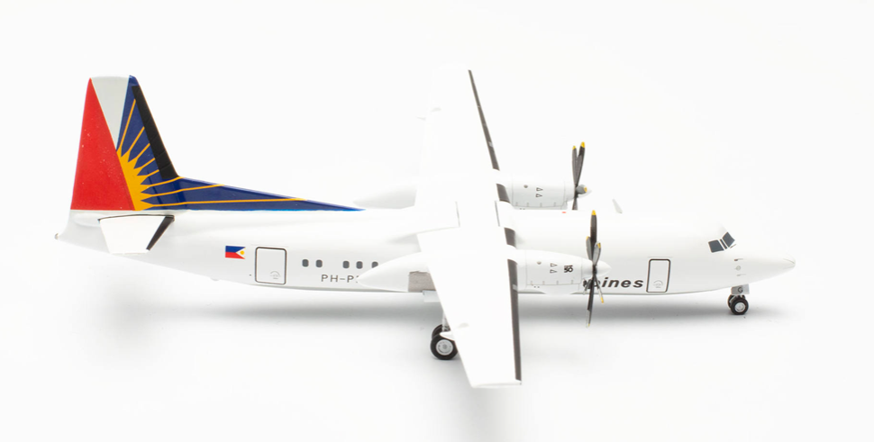 Philippine Airlines Fokker 50 - PH-PRG - HERPA 1/200