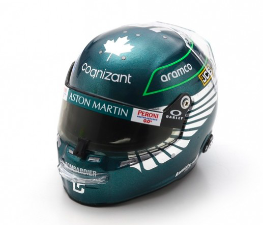 CASQUE Lance Stroll - Aston Martin Aramco Cognizant F1 Team 2023 - spark 1/5