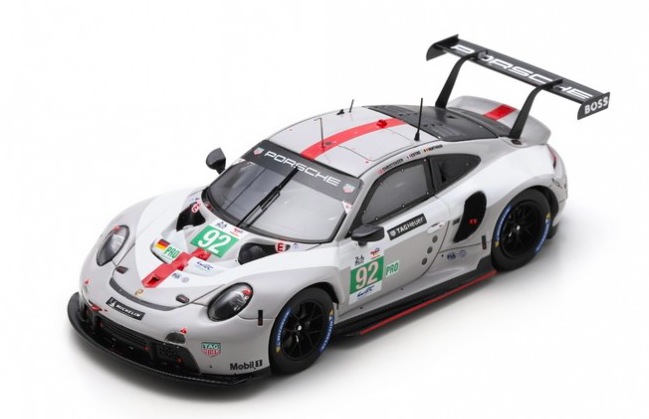 PORSCHE 911 RSR-19 N°92 Le Mans 2022 - SPARK 1/43