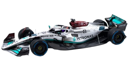 MERCEDES-BENZ AMG PETRONAS FORMULE 1 W13 E PERFORMANCE G.RUSSEL MONACO GP 2022 MINICHAMPS 1/18°