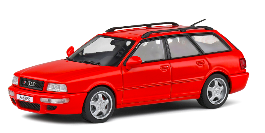 AUDI AVANT RS2 ROUGE 1995 - SOLIDO 1/43