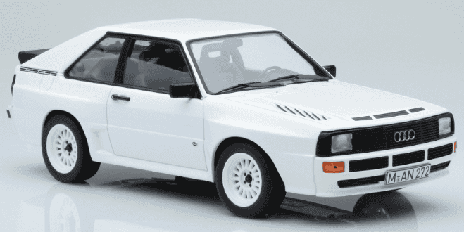 AUDI SPORT QUATTRO BLANC NOREV 1/18°