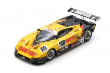 SPICE SE 87C #108 P.DE HENNING-E.CLEMENTS-D.WOOD 17TH 24H DU MANS 1989 SPARK 1/43°