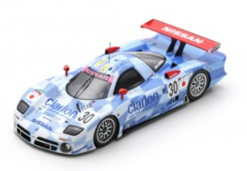 NISSAN R390 GT1 #30 NISSAN MOTORSPORTS 5TH 24H DU MANS 1998 M.KRUMM-J.NIELSEN-F.LAGORCE SPARK 1/43°