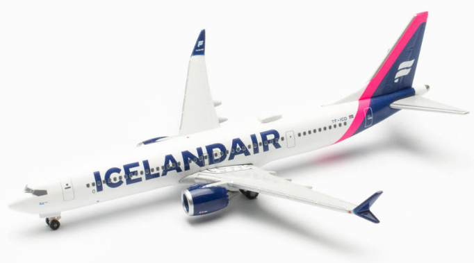 BOEING 737 MAX ICELANDAIR HERPA 1/500°