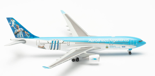 AIRBUS A330-200 SELECCION DE ARGENTINA HERPA 1/500°