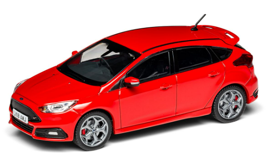 FORD FOCUS MK3 ST-3 ROUGE CORGI 1/43°