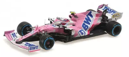 BWT RACING POINT F1 TEAM MERCEDES RP20 LANCE STROLL VAINQUEUR GP DE TURQUIE 2020 MINICHAMPS 1/43°