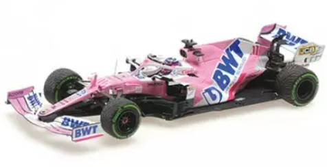 BWT RACING POINT F1 TEAM MERCEDES RP20 SERGIO PEREZ 2ND PLACE GP DE TURQUIE 2020 MINICHAMPS 1/43°