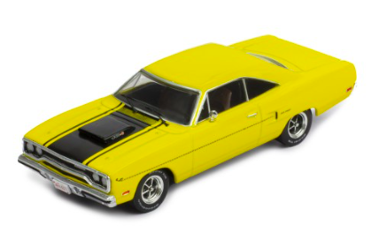 PLYMOUTH ROAD RUNNER 1970 JAUNE - IXO 1/43