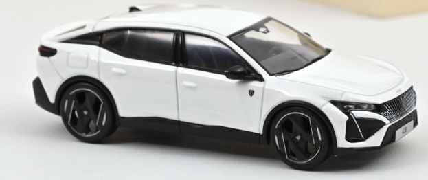 Peugeot 408 GT Hybrid 2023 Pearl White - Norev 1/43