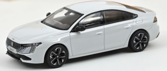 Peugeot 508 GT Hybrid 2023 Okenite White - Norev 1/43