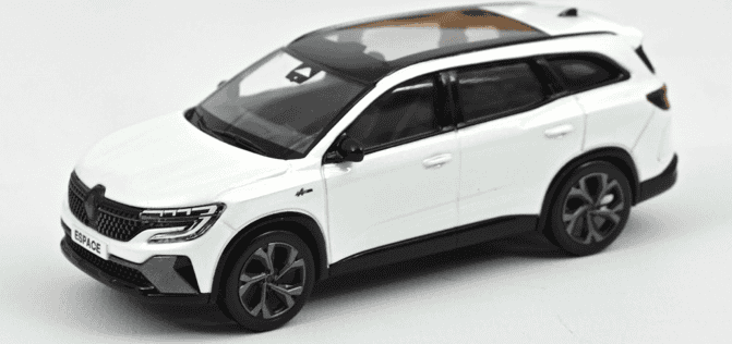 Renault Espace Esprit Alpine 2023 Pearl White 1:43