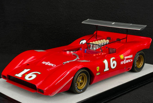 Ferrari 612 P riverside n° 16 Chris Amon 1969 - Tecnomodel 1/18