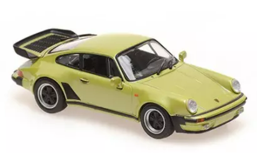 PORSCHE 911 930 3.3 TURBO VERT METAL MAXICHAMPS 1/43°