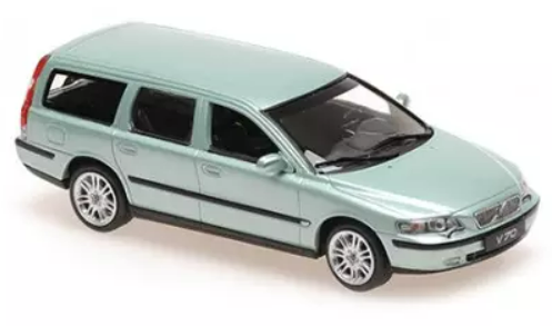 VOLVO V70 BREAK VERT CLAIR METAL MAXICHAMPS 1/43°