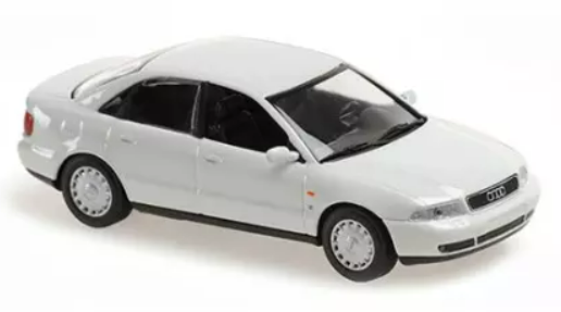 AUDI A4 BLANC MAXICHAMPS 1/43°