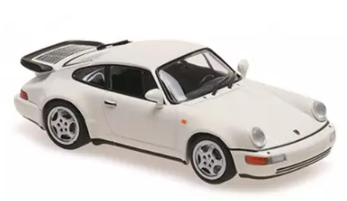 PORSCHE 911 964 TURBO BLANC MAXICHAMPS 1/43°