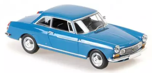 PEUGEOT 404 COUPE BLEU MAXICHAMPS 1/43°