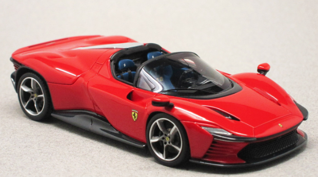 FERRARI DAYTONA SP3 TOIT RETRACTABLE ROUGE LOOKSMART 1/43°