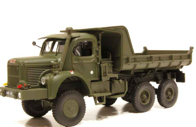 BERLIET GBC 8 6X6 BENNE ARM22 FRANCAISE NOREV 1/43°