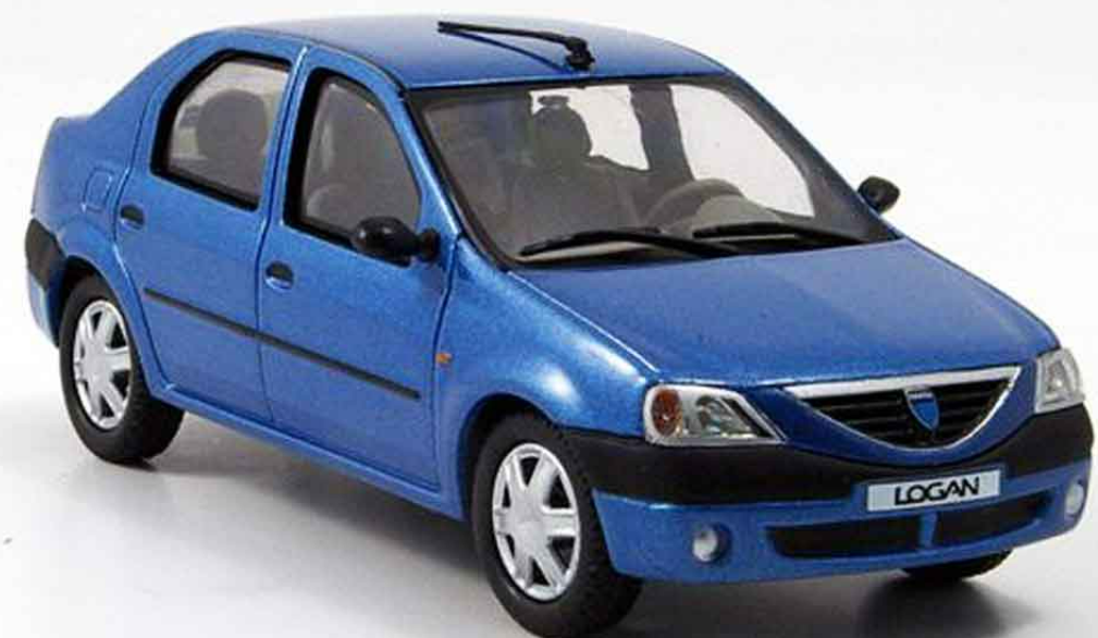 DACIA LOGAN BLEU ELIGOR 1/43°