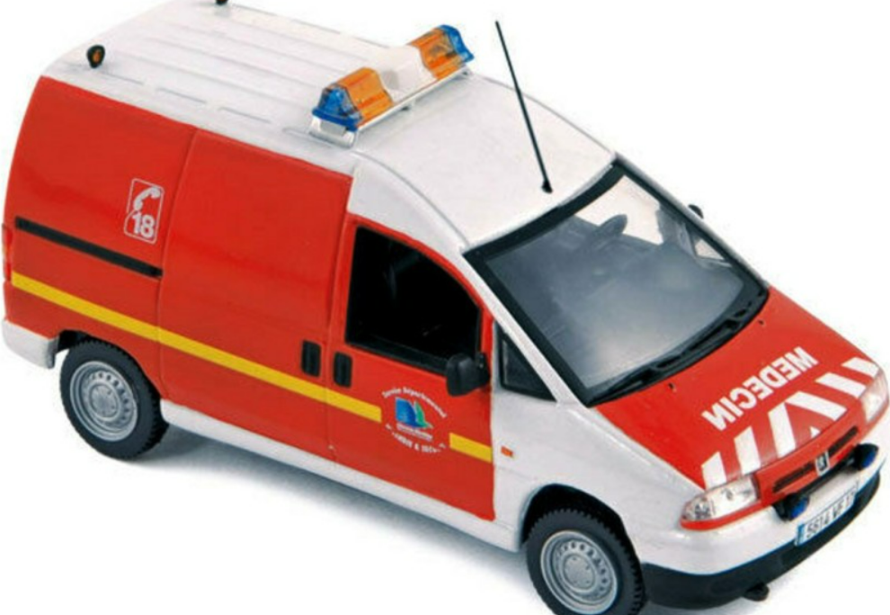 PEUGEOT EXPERT POMPIERS NOREV 1/43°