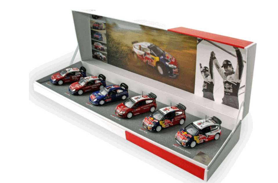 COFFRET SEBASTIEN LOEB CITROEN RACING NOREV 1/43°