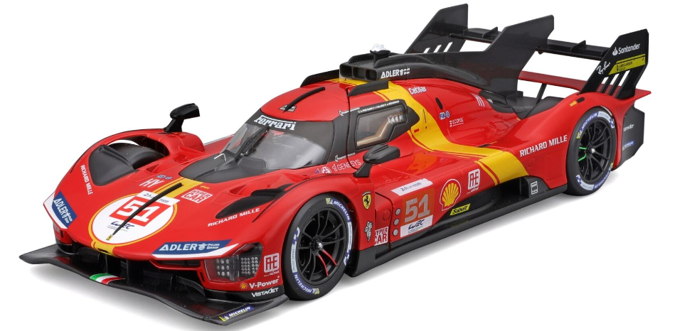 FERRARI 499P WIN LE MANS 2023 BURAGO 1/18°