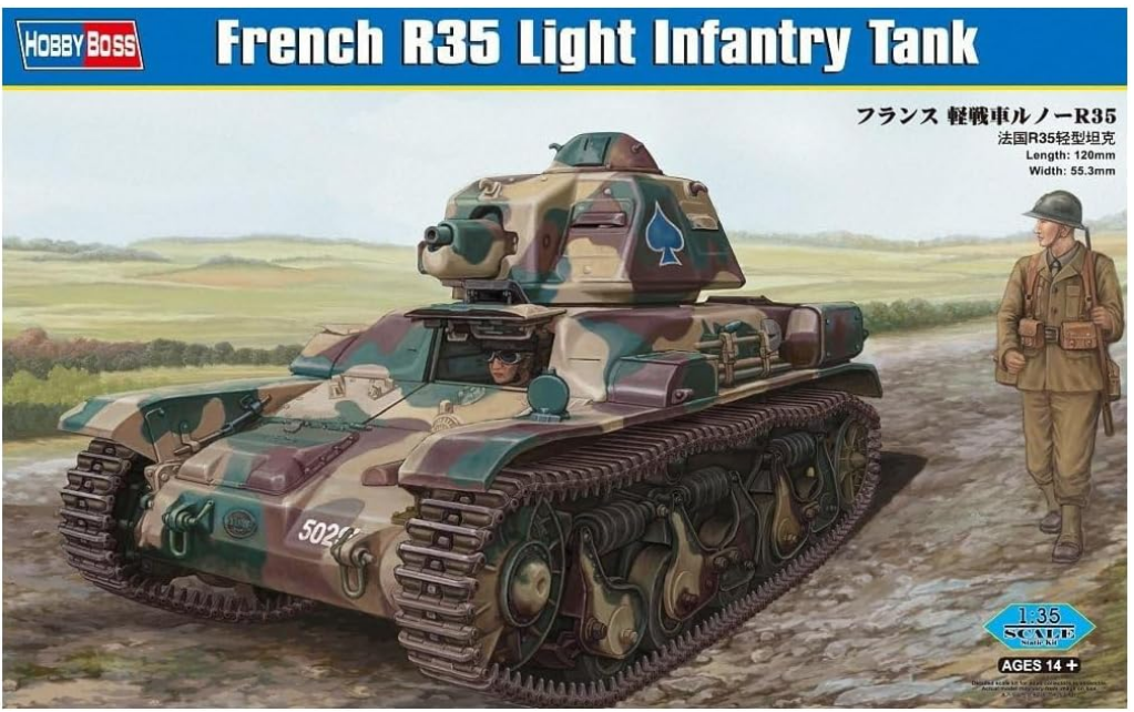 RENAULT R35 INFANTERIE HOBBY BOSS