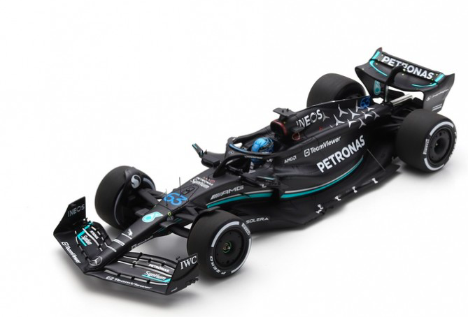 MERCEDES-AMG Petronas F1 W14 N°63 GP Arabie Saoudite 2023  - SPARK 1/18