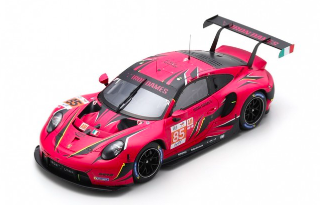 PORSCHE 911 RSR 19 N°85 IRON DAMES 24H Le Mans 2023 - SPARK 1/18