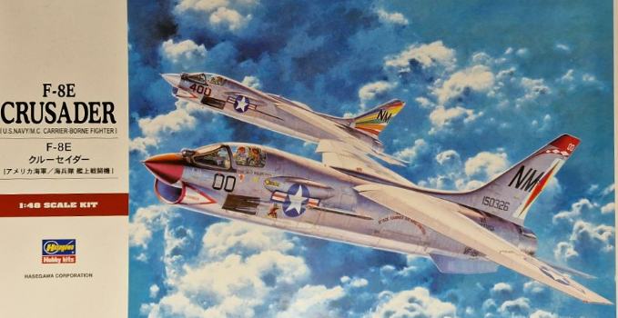 F-8E CRUSADER HASEGAWA