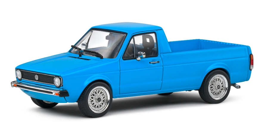 VOLKSWAGEN CADDY MIAMI BLUE 1990 - SOLIDO 1/43