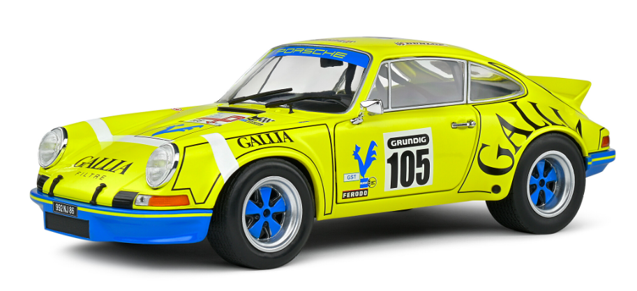 PORSCHE 911 RSR TOUR DE FRANCE AUTOMOBILE 1973 - SOLIDO 1/18