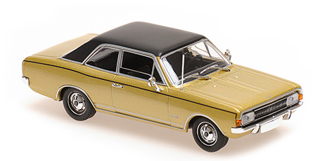 OPEL COMMODORE 1970 GOLD METALLIC - MAXICHAMPS 1/43