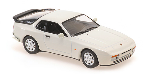 PORSCHE 944 S 1989 BLANC - MAXICHAMPS 1/43