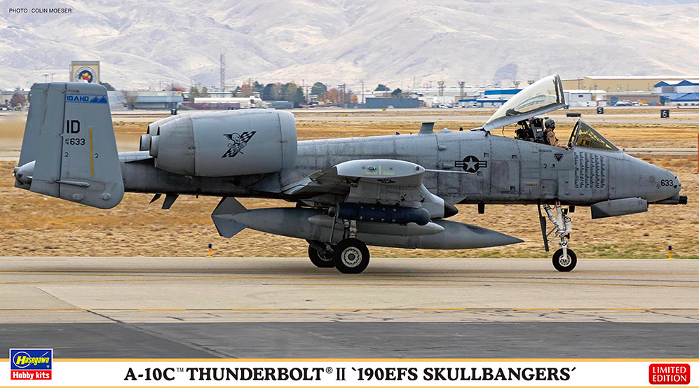 Faichild A-10 C Thunderbolt II - "190EFS Skullbangers" - Hasegawa 1/72