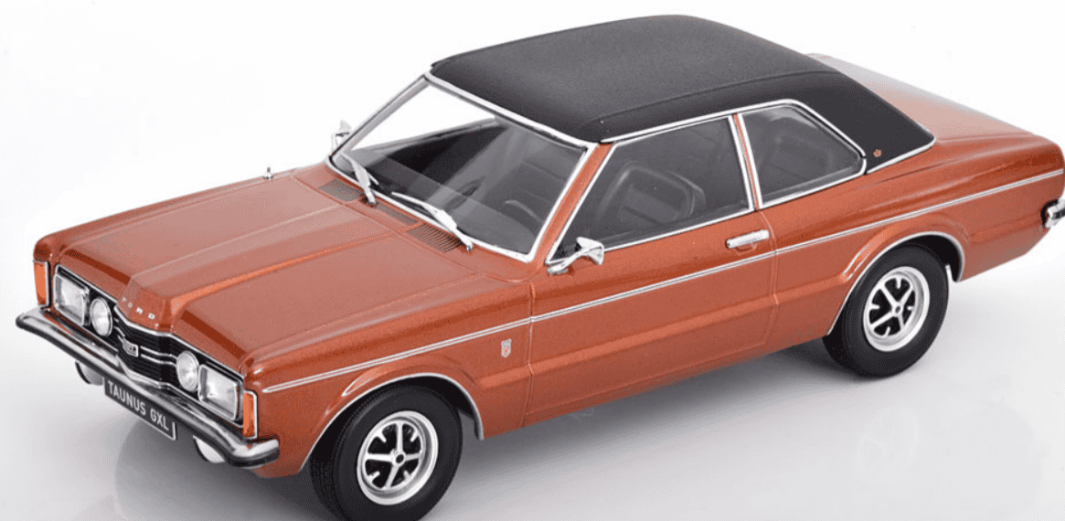 FORD TAUNUS GXL LIMOUSINE CUIVRE KKSCALE 1/18°
