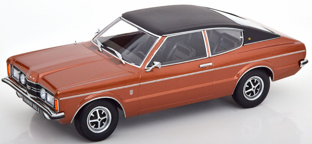 FORD TAUNUS GXL COUPE CUIVRE KKSCALE 1/18°