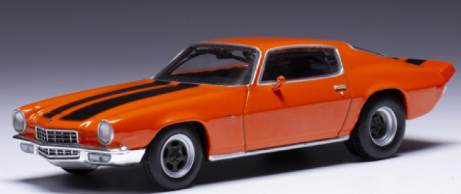 CHEVROLET CAMARO RS-Z28 ORANGE IXO 1/43°