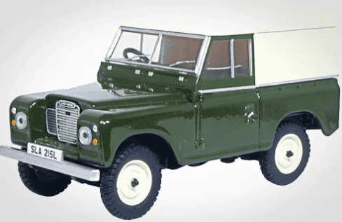 LAND ROVER SERIES II SWB VERT OXFORD 1/43°