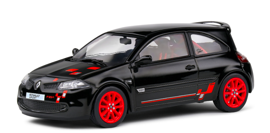 RENAULT MEGANE 2 R26R NOIR PROFOND 2008 - SOLIDO 1/43