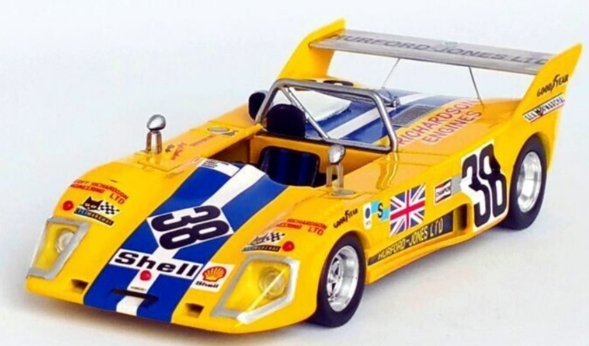 LOLA T292 NIGEL CLARKSON / DEREK WORTHINGTON 24H LE MANS 1975 TROFEU 1/43°