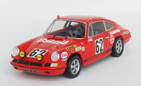 PORSCHE 911 ST PIERRE MAUROY / RENE MAZZIA 24H LE MANS 1970 TROFEU 1/43°