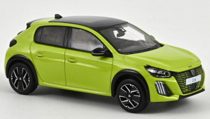 PEUGEOT 208 GT VERT NOREV 1/43°