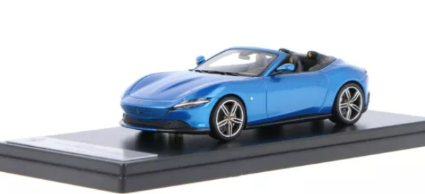 FERRARI ROMA SPIDER BLEU LOOKSMART 1/43°